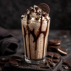 Oreo Crunch Milk Shake