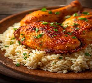 Grilled Chicken and Rice