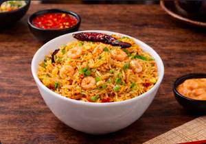 Mixed Sichuan Fried Rice (Serves 2)