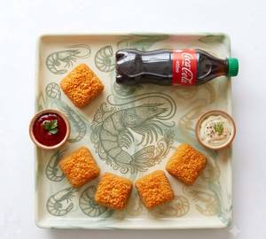 Prawns Nuggets [5 Pieces] With Coca Cola [400 Ml]