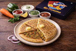 Mix Veg Cheese Paratha Box