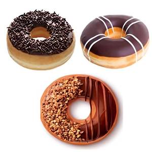 Hazelnut Donuts ( 3 pcs )