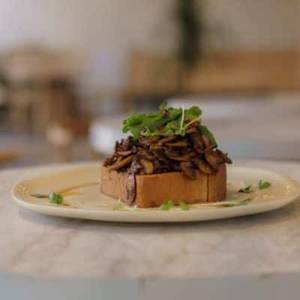 Rustic Mushroom Brioche