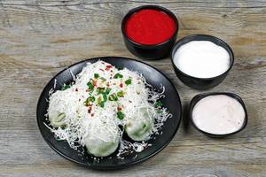 Cheese Steamed Momos [6 Pieces]