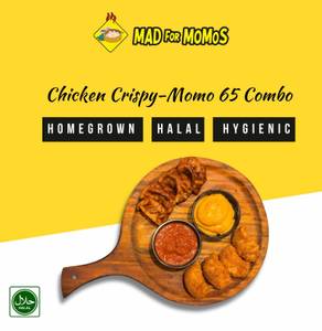 Chicken Cripsy Momos 65 Combo[8pcs]