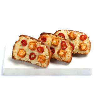 Paneer Tikka Garlic Bread
