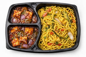 Noodles & Chilly Paneer