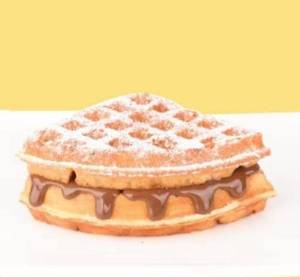 Nutella Waffle Sandwich