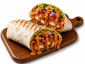 Makhani Zinger Chicken Wrap