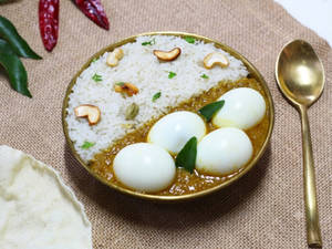 Egg Curry Ghee Rice Bowl