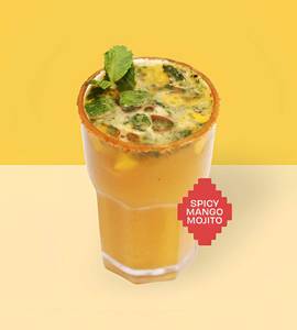 Spicy mango mojito
