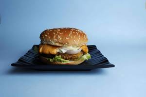 Veg cream burger