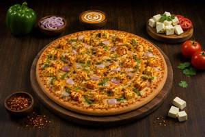Paneer makhani pizza
