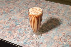 Iced hazelnut coffee