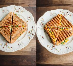 2 X Veg corn Sandwich