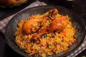 Chicken leg biryani
