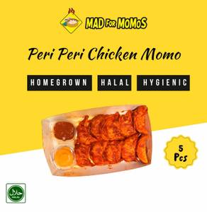 Chicken Peri Peri Momos [ 5 Pcs]