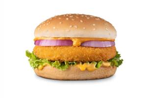 Paneer Crispy Burger