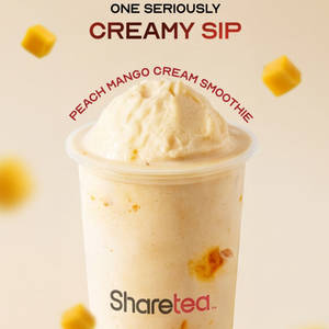 Peach Mango Cream Smoothie