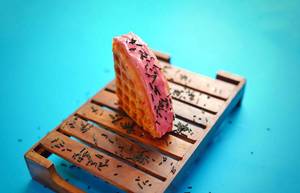 Cotton Candy Waffle