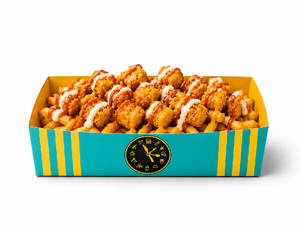 Paneer Popcorn Loaded Fries