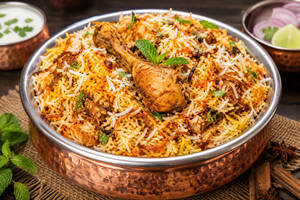 Hyderabad Chicken Dum Biryani