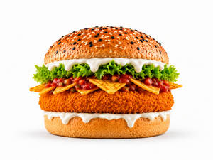 Mexican Aloo Tikki Burger