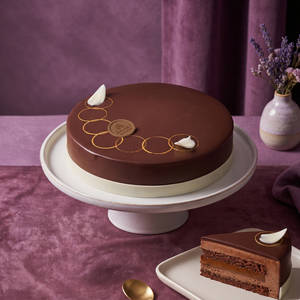 Belgian Chocolate Truffle Cake