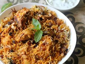Chicken hyderabadi biryani