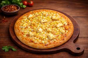 Sweet Corn Paneer Pizza