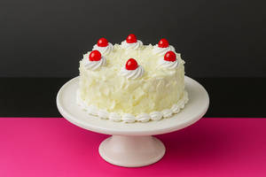 White Chocolate Forest Bento Cake [ 300 gms ]