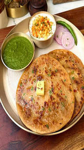 Aloo Onion Paratha ( 2pc )