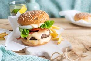 Melted Cheese Burger