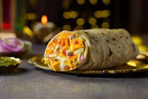 Paneer tikka kathi roll