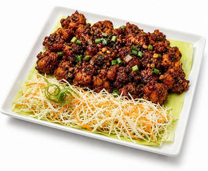 Mushroom Manchurian Dry