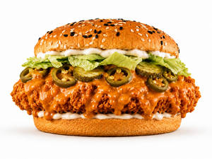 Tandoori Zinger Chicken Burger