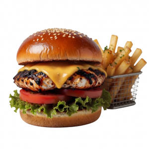 Only Classic Chicken Cheese Burger