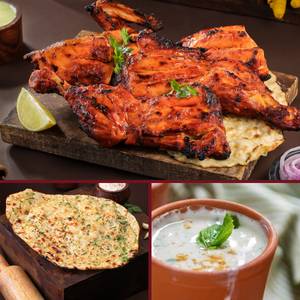 Tandoori chicken meal for 1