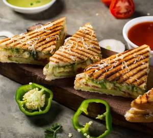 Grilled veg sandwich