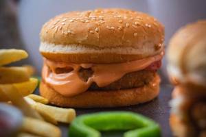 Double Aloo Patty Burger