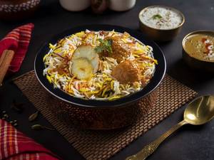 Egg Hyderabadi Biryani
