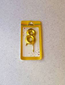 8 Digit Candle