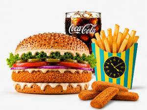 Veg Supreme Burger Meal