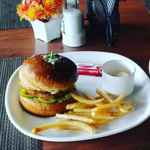 Fully Loaded Veg Burger