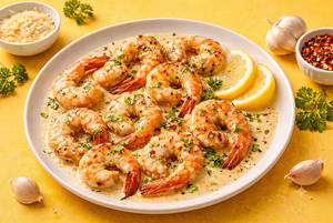 Butter Garlic Prawns