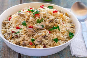 Mushroom Fried Rice