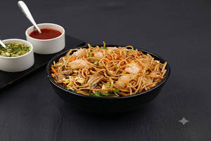 Schezwan Prawn Noodle