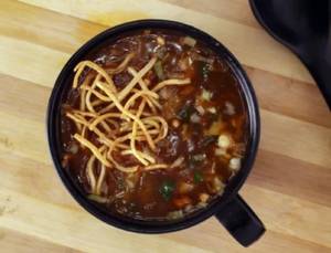 (veg)desi Manchow Soup