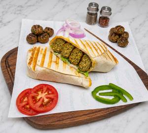 Chicken Keema Balls Wrap