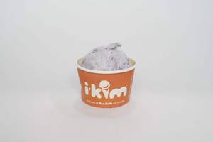 Blackcurrant ice cream